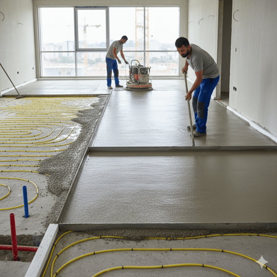 Floor Screed Applications
